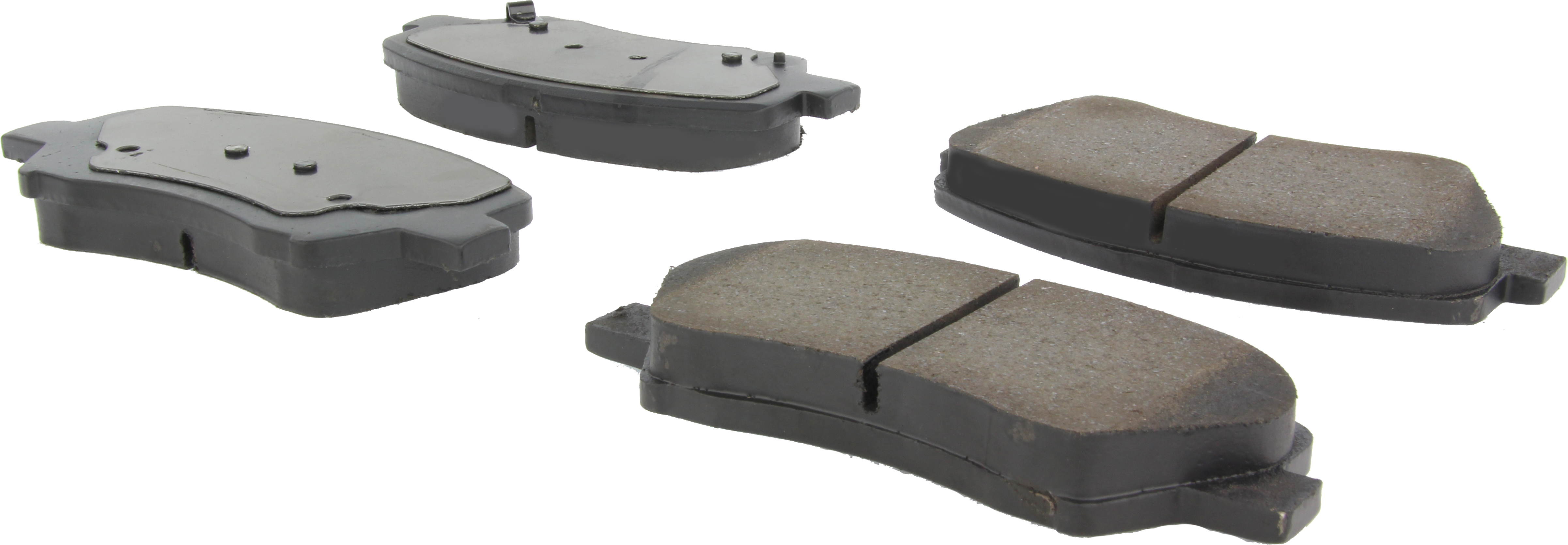 Disc Brake Pad Set-Premium Ceramic Pads with Shims and Hardware Front Centric 