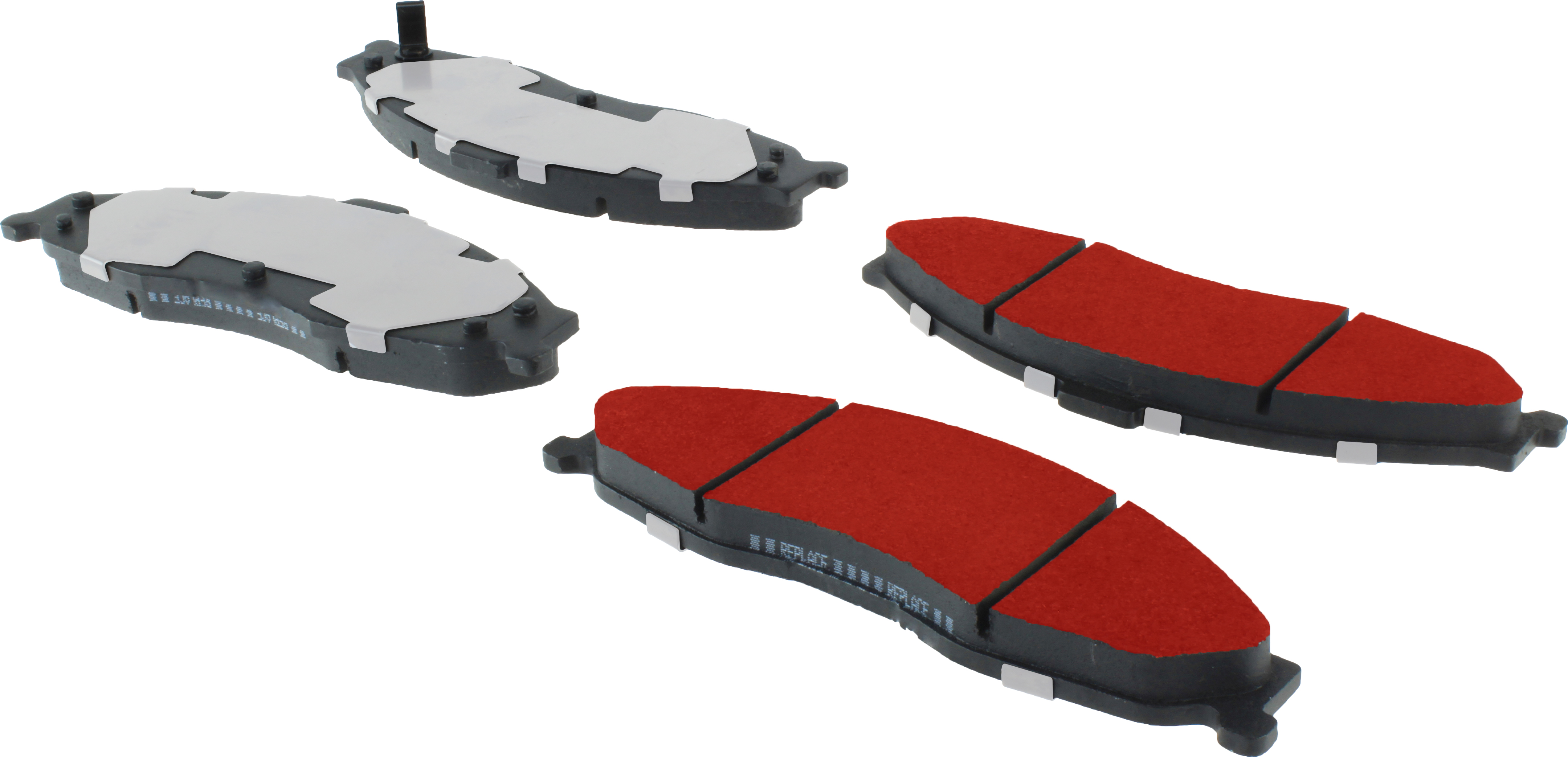 Disc Brake Pad Set-PQ PRO Brake Pads with Shims and Hardware Rear Centric