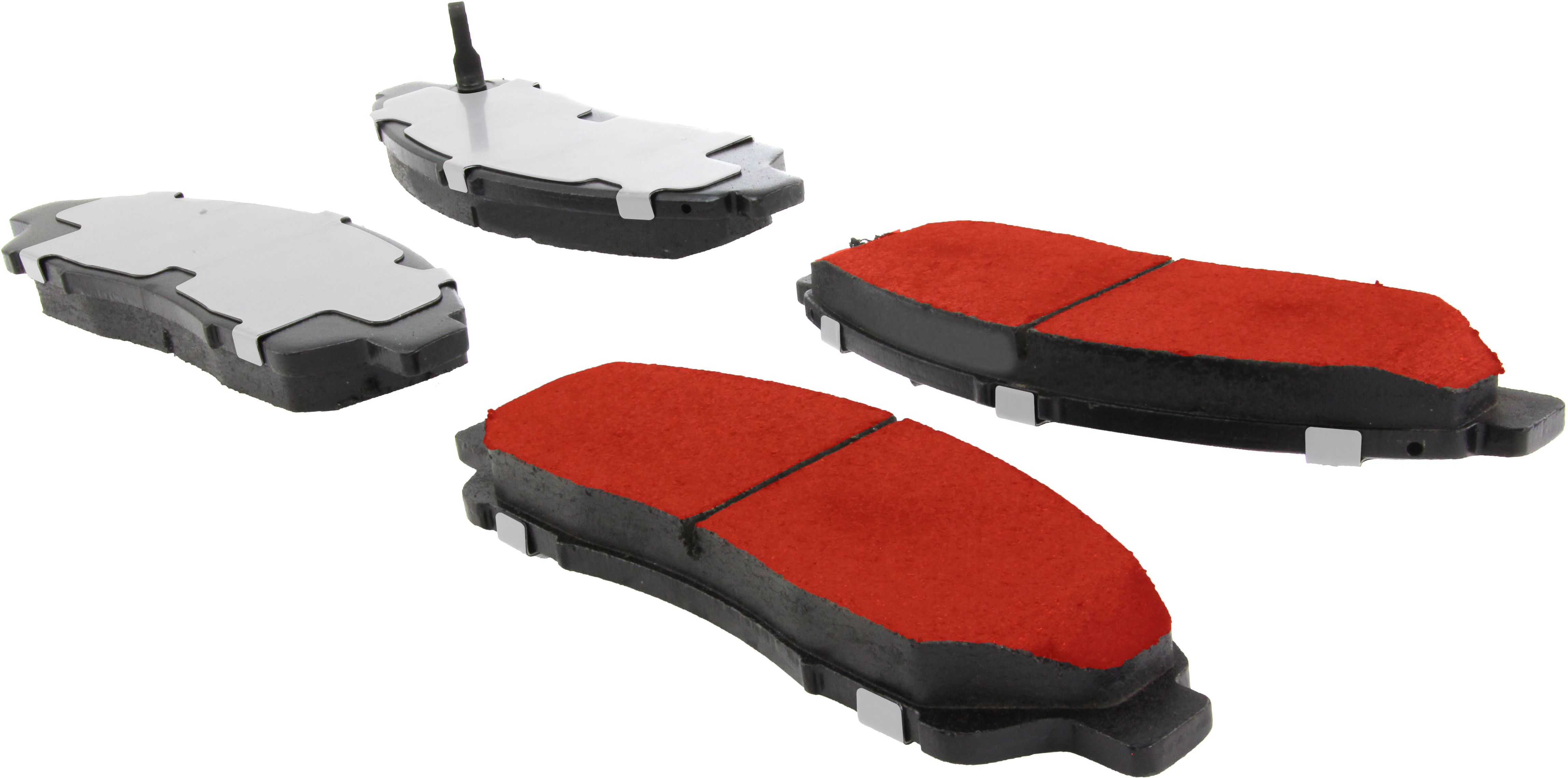 Disc Brake Pad Set-PQ PRO Brake Pads with Shims and Hardware Front,Rear Centric